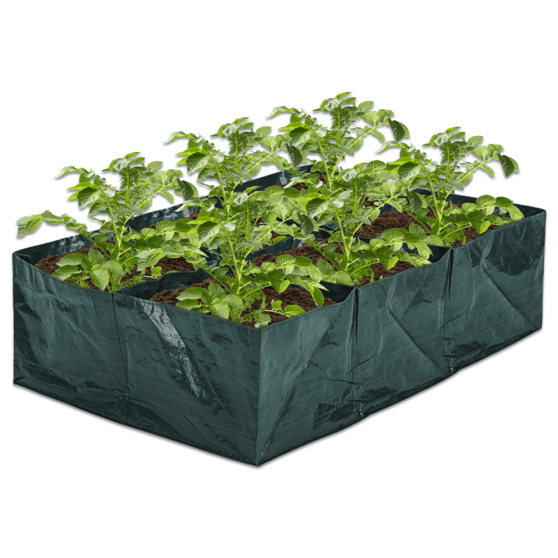  Chaven Home Plaid Leopard Pumpkins Plant Grow Bag 5 Gallon,  Farm Harvest Vegetable Garden Growing Bags with Handle,Thickened Fabric Planting  Bag for Flower Fruit Vegetable Tomatoes Watercolor : Patio, Lawn