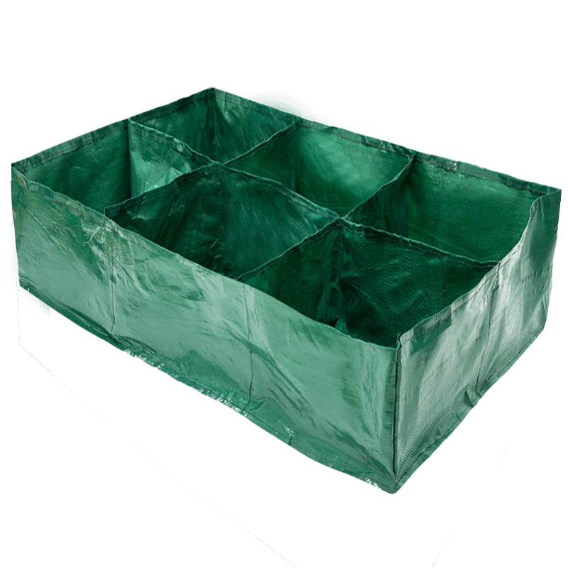 Green Plastic Grow Bags, For Growing Plants