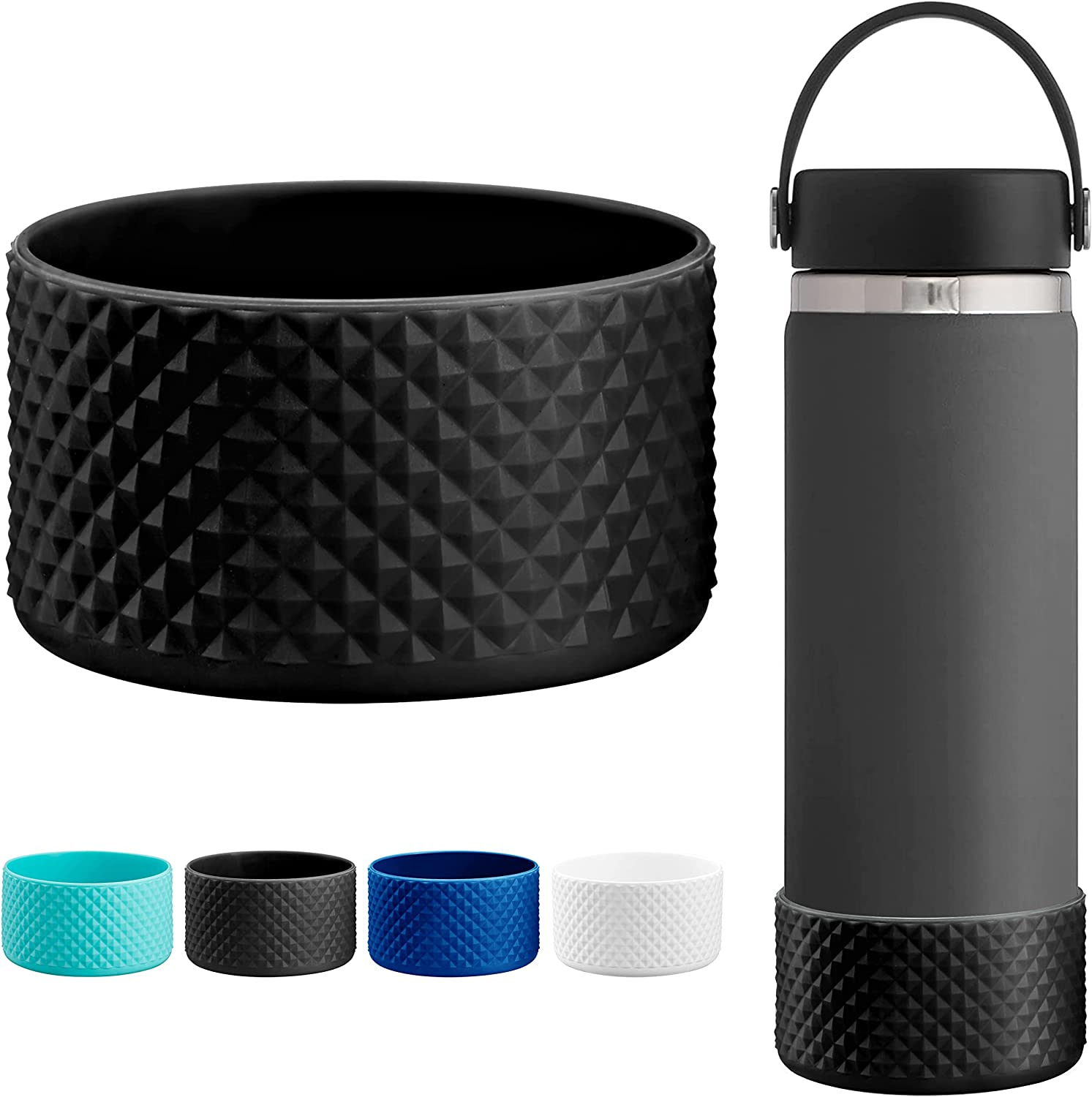 Silicone Cup Bottom Sleeve, Non-slip Twinkle Cup Boot Cover, Cup  Accessories For Tumbler & Hydro Flask - Temu Israel