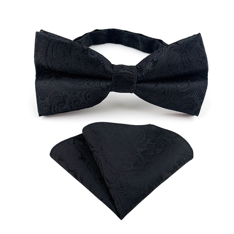 Paisley Bow Tie & Pocket Square Set