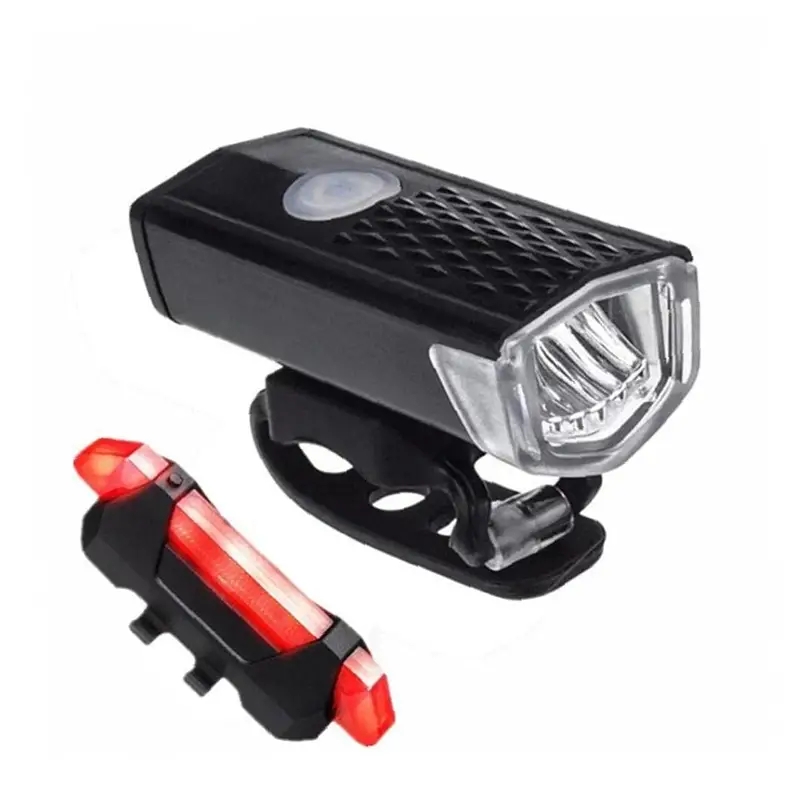 Juego de luces LED para bicicleta ZEIMA, luz para bicicleta recargable USB,  luz para bicicleta, luz para bicicleta, luz trasera, luces para bicicleta  recargables con 5 modos de parpadeo, 2 cables USB