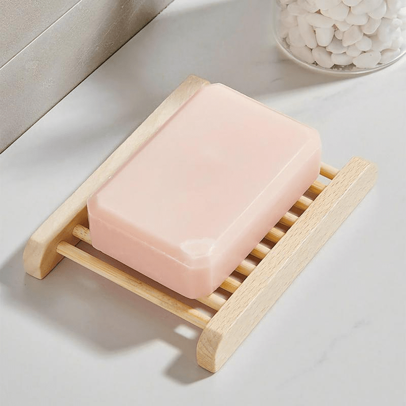 2Pcs Soap Holder for Shower Wall, Self Adhesive Soap Dish with Drain, Bar  Soap H