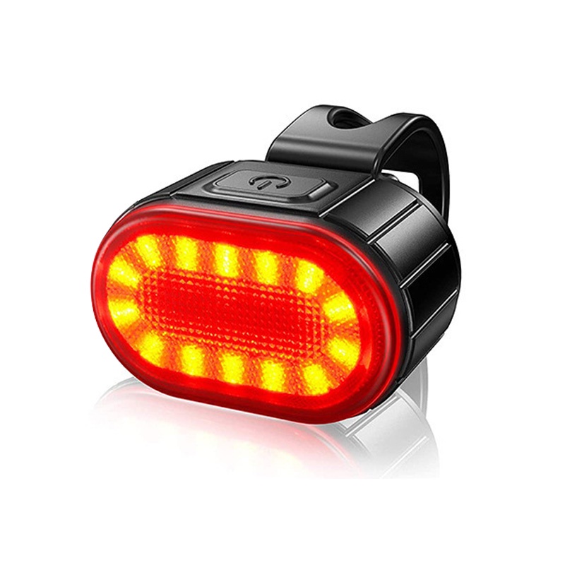  KEYWELL Luz trasera de bicicleta recargable por USB, luz trasera  LED súper brillante con potente luz trasera roja para linterna de seguridad  de ciclismo, resistente al agua : Deportes y Actividades