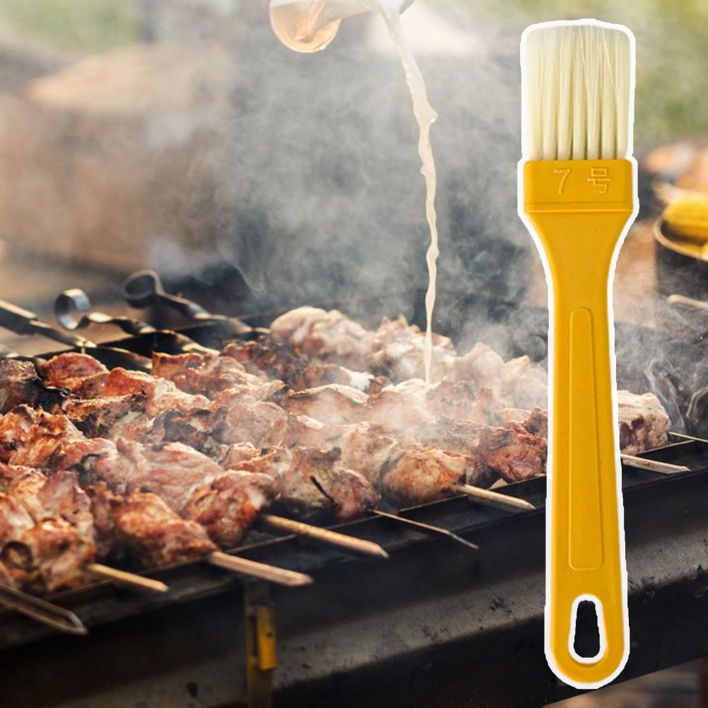 5pcs Set Small Detachable Silicone Oil Brush For BBQ, Cooking, Baking, High  Temperature Resistant & Random Color