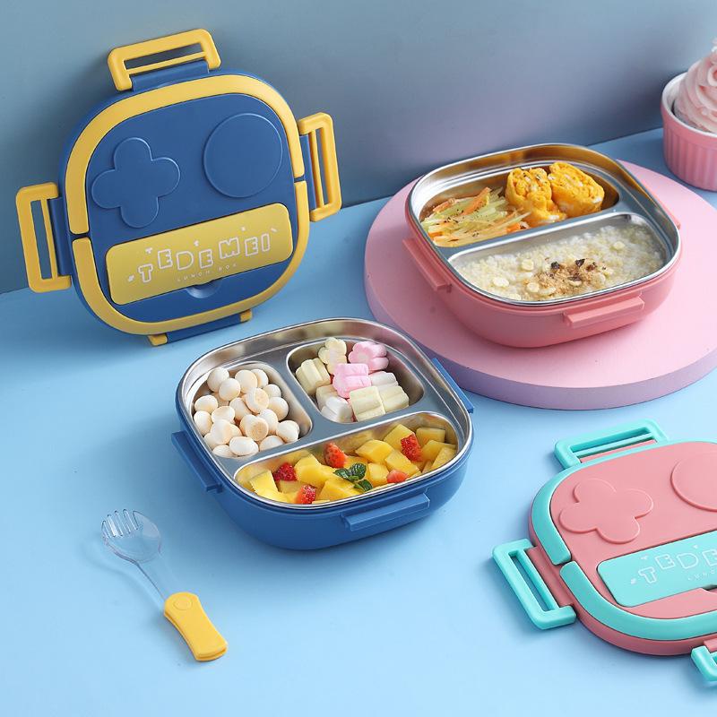 Stainless Steel Lunch Box - Dark blue in 2023  Packing healthy food, Steel  lunch box, Stainless steel lunch box