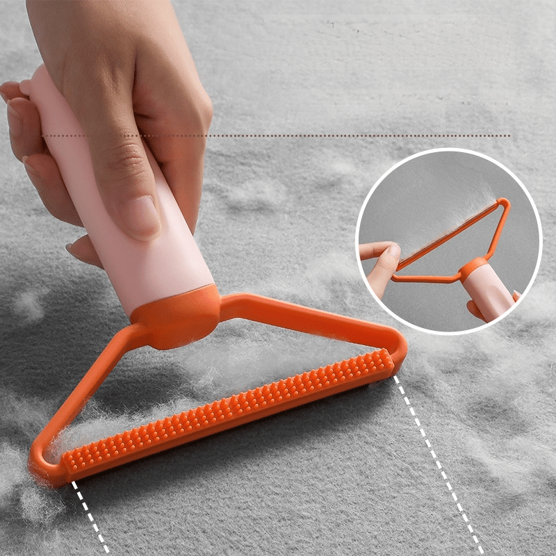 Carpet Cleaning Brush Hair Scraper Clothes Lint Remover Shaver Sweeper  Manual