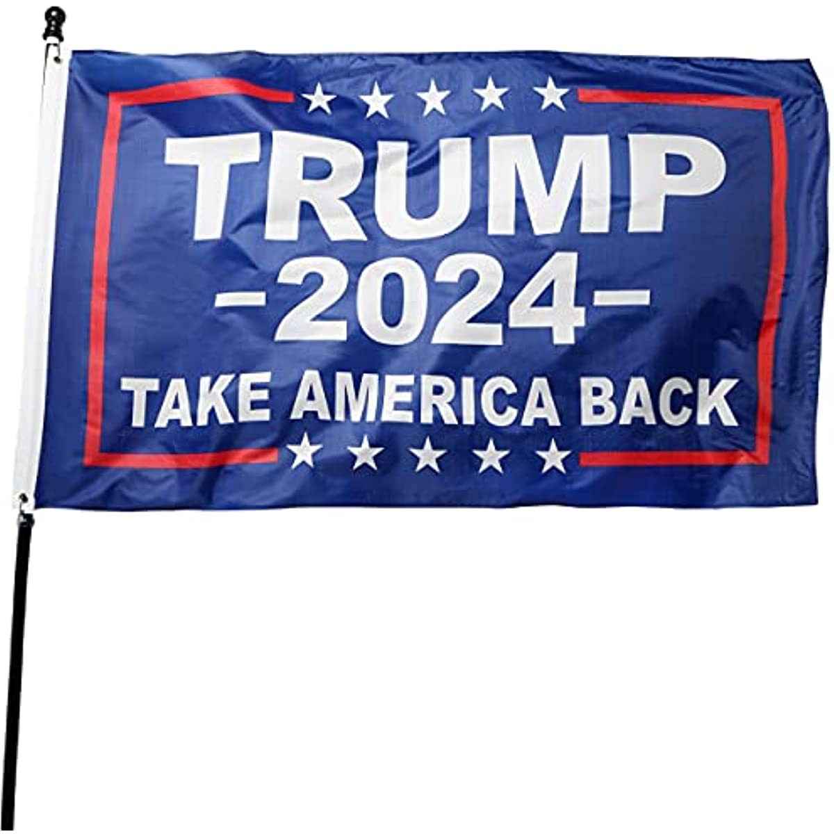 1pc politics flag 3x5ft with grommets trump 2024 take america back slogan flag presidential election flag american flag home decor room decor outdoor decor for party decor anniversary party favor activities decoration details 1