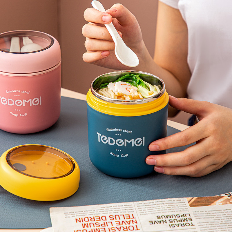 Vacuum Insulated Food Jar Hot Food Containers For Lunch Soup