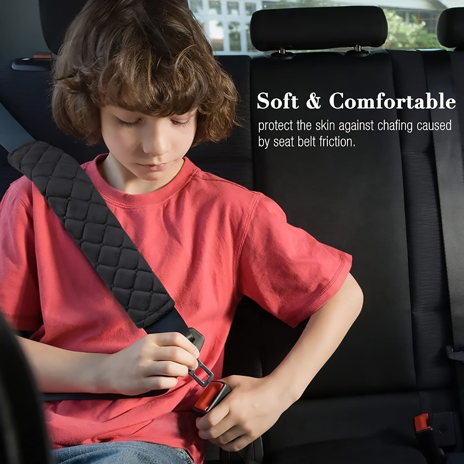 Ajusteur de ceinture de sécurité pour enfants, régleur de ceinture de  sécurité de voiture avec clip et sangle de ceinture de position pour  enfants, ajusteur de ceinture de sécurité pour enfants /