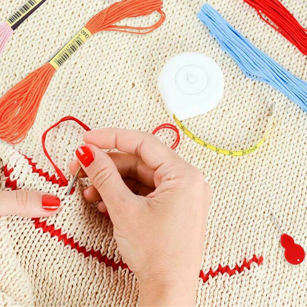 30pcs Clear Acrylic Thread Drops Embroidery Floss Drop Floss Bobbins Gourd  Shape Cross Stitch Tread Bobbins For Cross Cotton Thread Craft DIY Sewing S