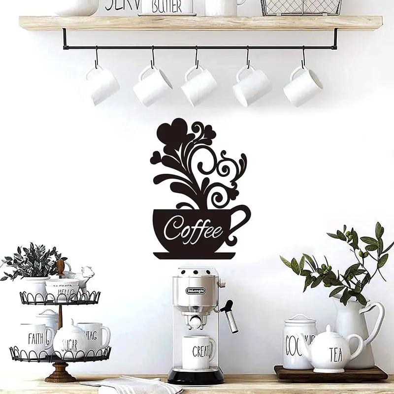 Coffee Sign Coffee And Tea Bar Sign Metal Hanging Wall Art - Temu