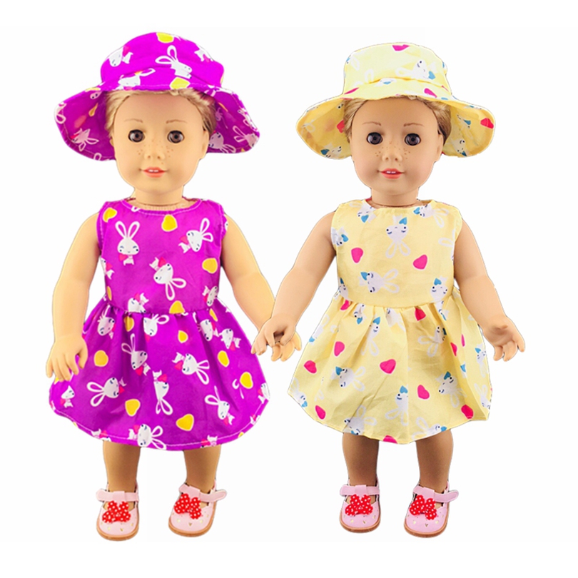 Fashion Doll Clothes Casual Outfits Fit American Girl Dolls 18 Baby Dolls  Gift