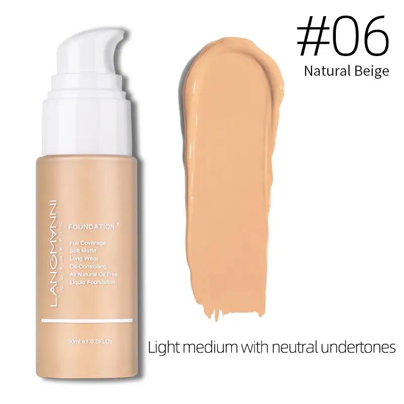 13 Colors Liquid Foundation Matte Finish Oil control - Temu