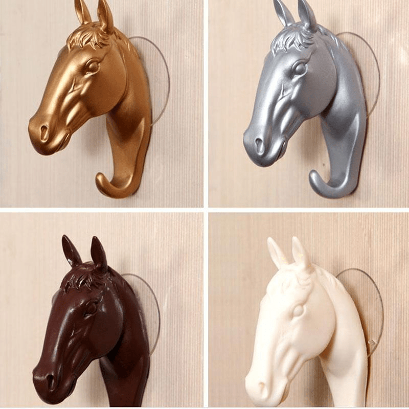 Resin Horse Decorative Wall Hook Jewelry Keys Home Bedroom - Temu