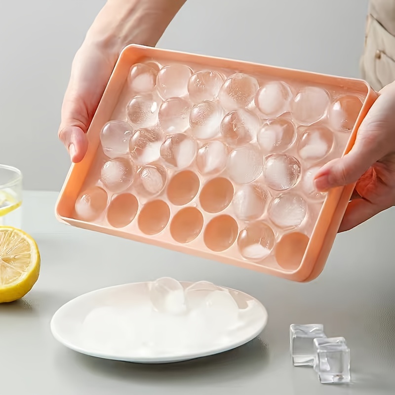 Round Ice Cube Tray Ice Ball Maker Reusable Large Ice Sphere Mold