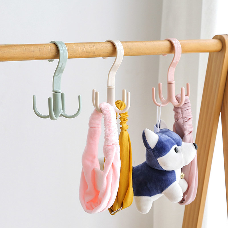 1pc space saving rotated hanger hooks wardrobe clothes rack hanger organizer bag hanger shoes belt scarf hanging rack closet hanger details 3