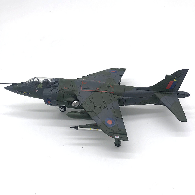 1/72 スケール シーハリアー ジェット イギリス空軍戦闘機モデル ダイキャスト航空機 軍事ディスプレイ コレクション - Temu Japan