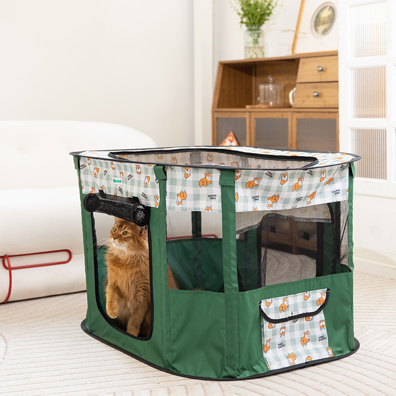 pet delivery room puppy kitten house cozy cat bed comfortable cats tent foldable for dog cat house details 8
