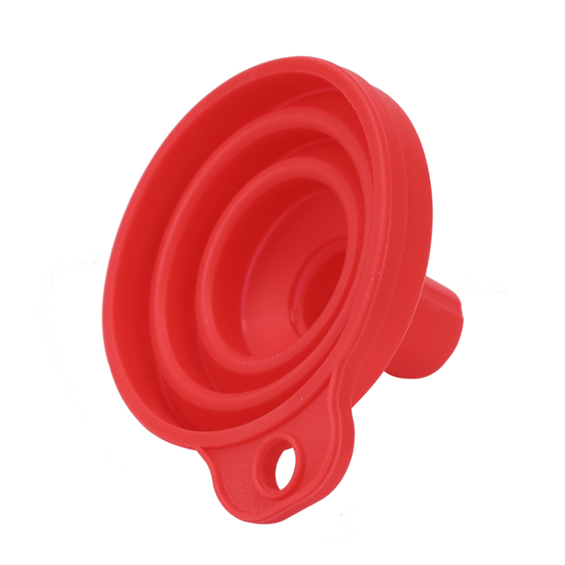 Silicone Funnel Kitchen Cooking Pouring Wine Foldable Storage