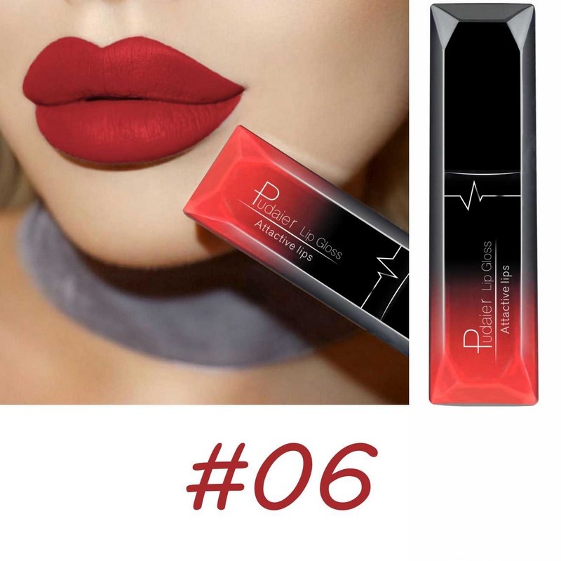 Matte Pink Velvet Lipstick 18 Colors Lip Gloss Long Lasting Non-marking Red  Sexy Waterproof Liquid Lipsticks Lip Makeup Cosmetic