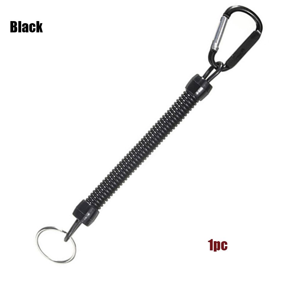 1pc Tactical Retractable Elastic Rope For Hiking And Camping Anti