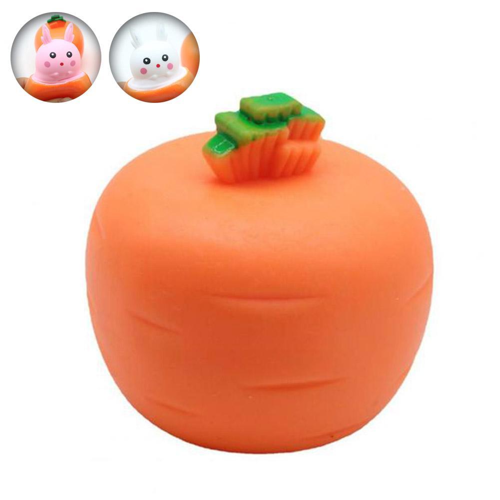 Cute Carrot Fruit Squeeze Squishies Toys Soft Squishy Toys Slow Rising  Fruit Anti-stress Lovely Squeeze Toys Stress Reliever for Kids and Adults