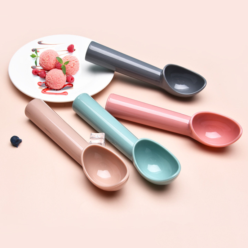 Ice Cream Scoop, 304 Stainless Steel Ice Cream Ball Scoop with Trigger Thrifty  Ice Cream Ball Spoon for Yogurt Fruits