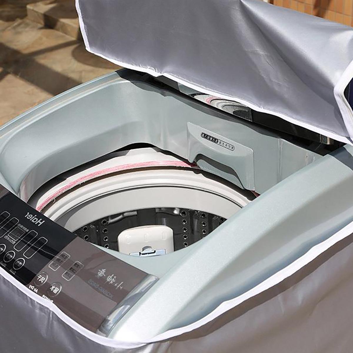 Cubierta impermeable para lavadora y secadora, protector solar