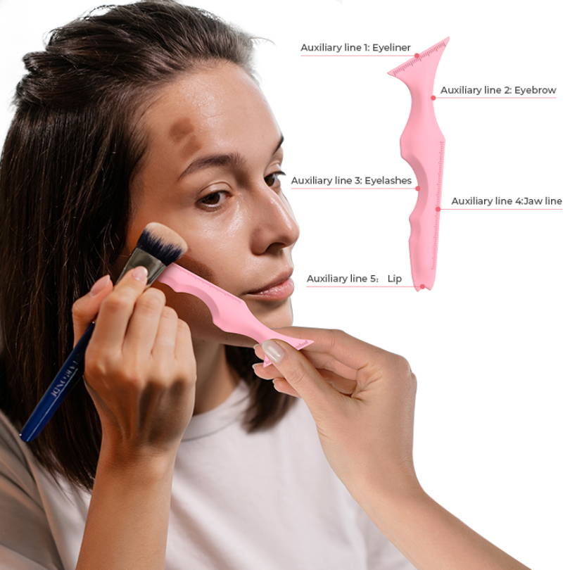 Silicone Eyeliner Ruler Multifunctional Makeup Tool