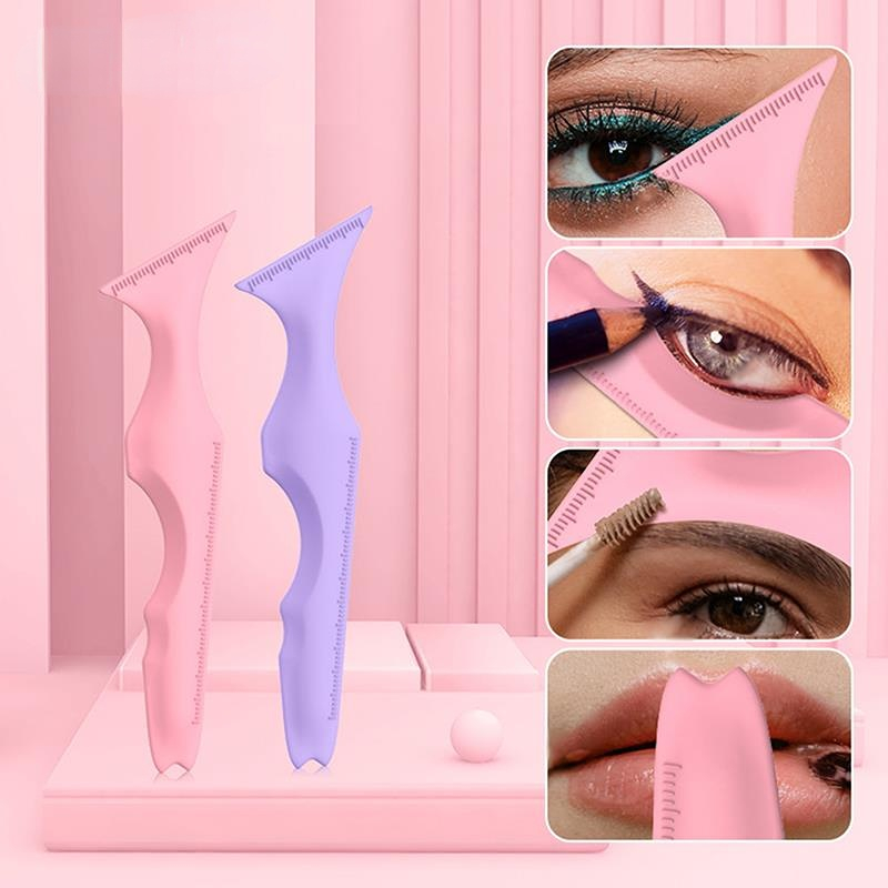 Silicone Eyeliner Ruler Multifunctional Makeup Tool