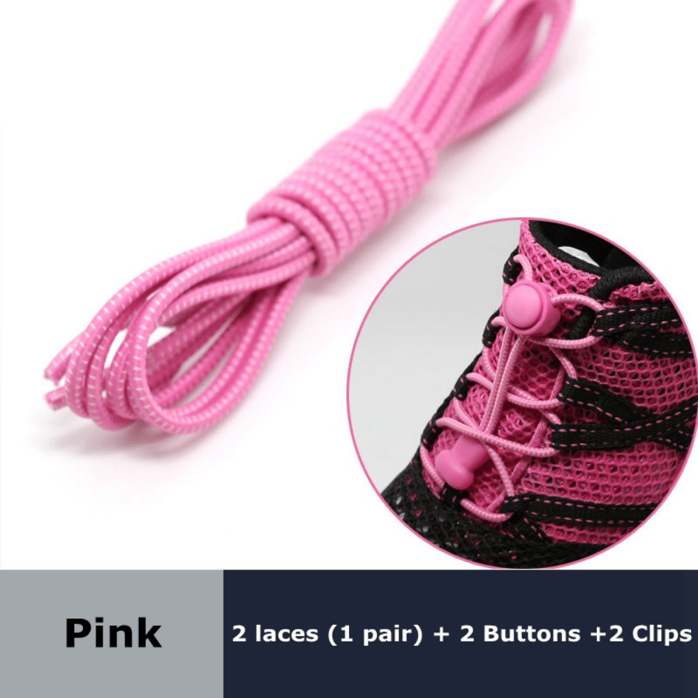 Elastic Semicircle No Tie Shoelaces Round Shoe Laces - Temu