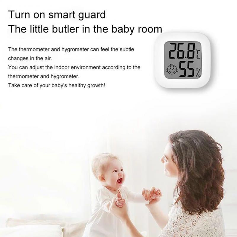 Mini Hygrometer Home Electronic Intelligent Thermometer Bedroom
