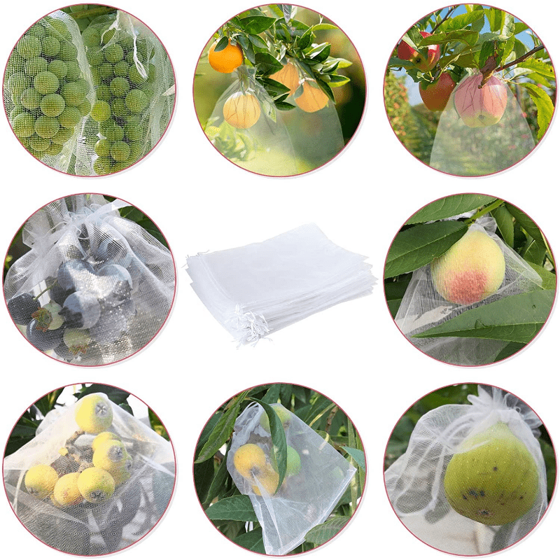 20pcs Garden Mesh Bags for Pest & Bird Protection