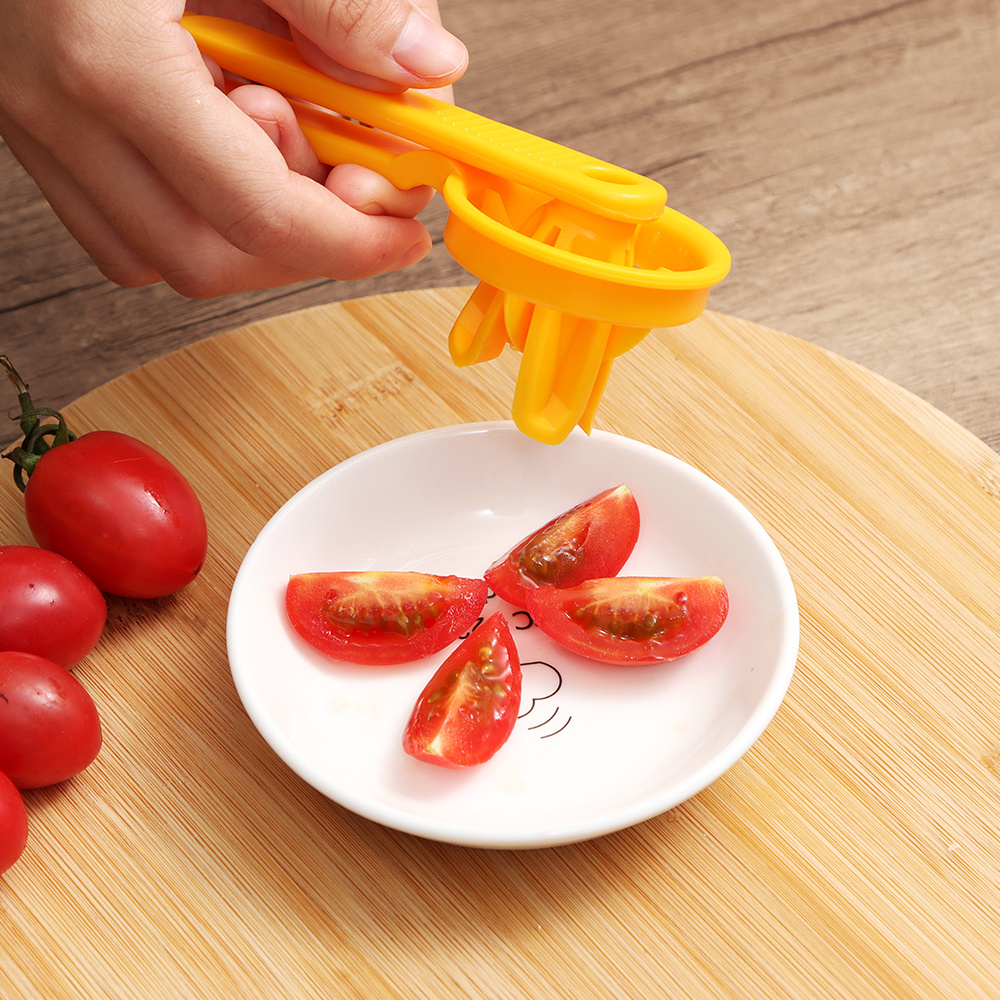 Cherry Tomato Slicer Tomato Splitter Fruit Cutter Strawberry Splitter  Kitchen Gadgets and Accessories Home Gadget Kitchen Item