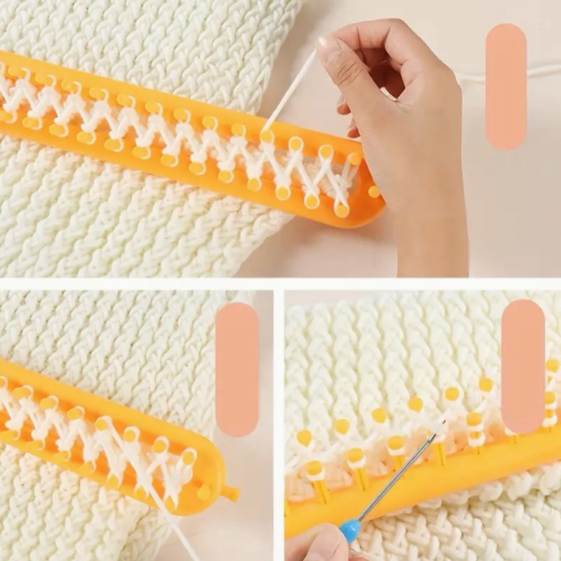 Handmade Knitting Kit Ordinar And Encryption Knitting Loom - Temu