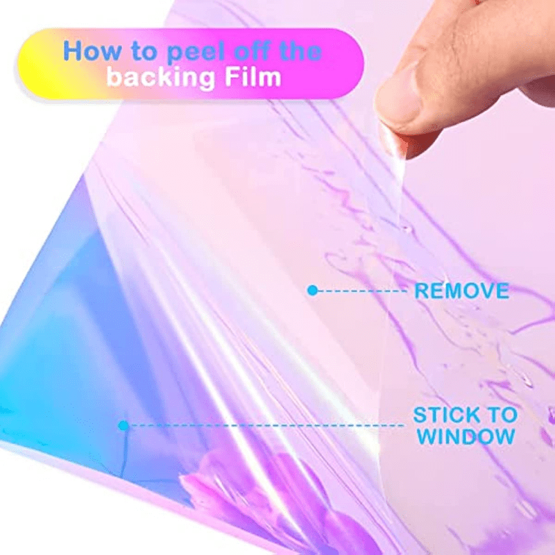 Holographic Window Film Light Show, How to: DIY Light Show with Dichroic  Window Film, By Bem