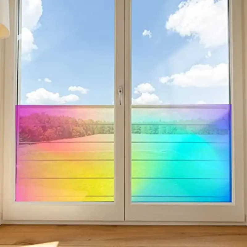 Holographic Clear Window Film Iridescent Window Dichroic - Temu Germany