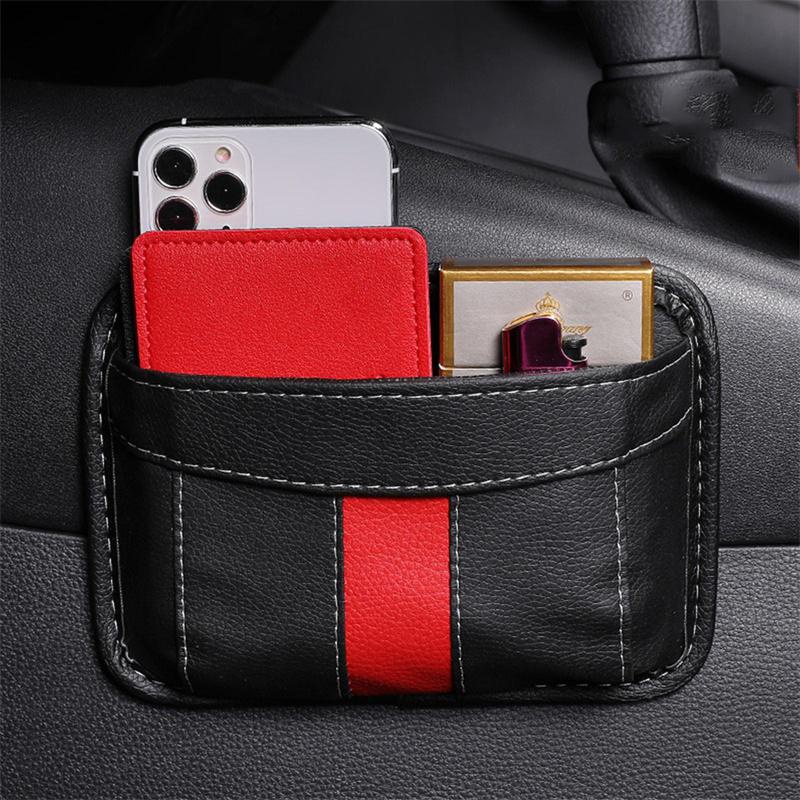 Crystal Rhinestone PU Leather Car Storage Bag Organizer Barrier of Backseat  Holder Multi-Pockets Car Container Stowing Tidying, ✓ Meilleur prix au  Maroc et ailleurs