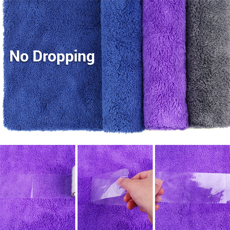 Car Wash Microfiber Towel Car Cleaning Cloth Car Detailing Super Absorbent  Car Care Cloth Soft Edgeless Drying Towels - Temu