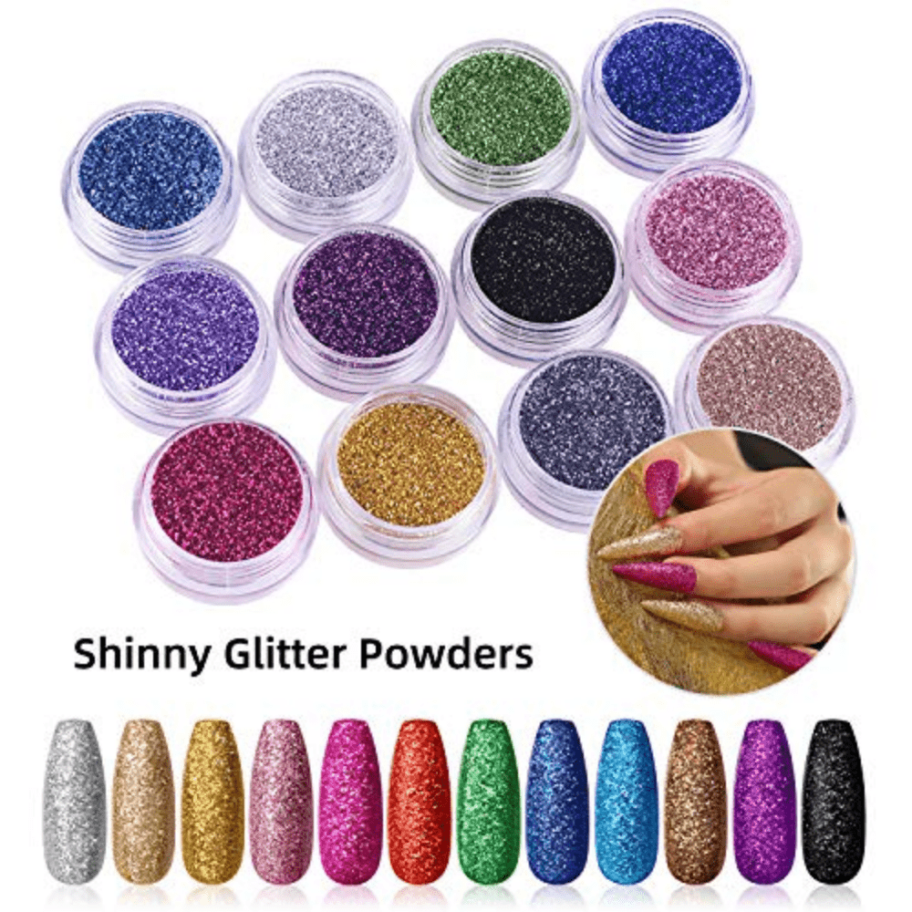 Colorful Ombre Nail Art Pigment Powder Candy Colors Gradient Smudge Rubbing  On Nails Polish Glitter Powder Mirror Nails Decorations S97  Beauty   Health  Temu