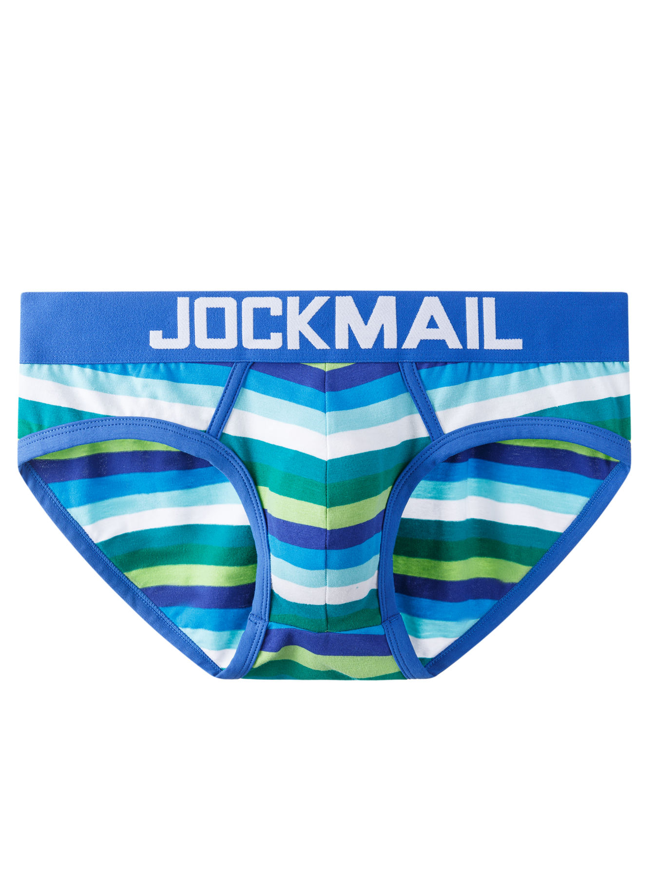 Jockmail Men's Breathable Rainbow Striped Boxer Briefs Wide - Temu
