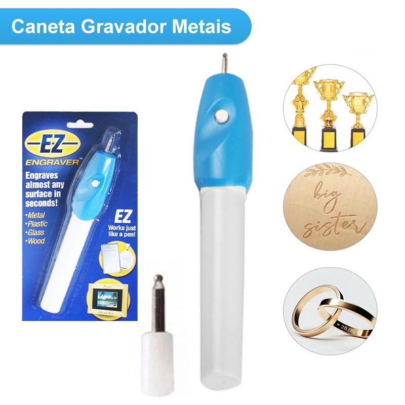 1 Pc Pen Engraver Used For Almost All Types Of Materials  Metals/Wood/Glass/Aluminum Rings/Plastic Includes Extra Tip