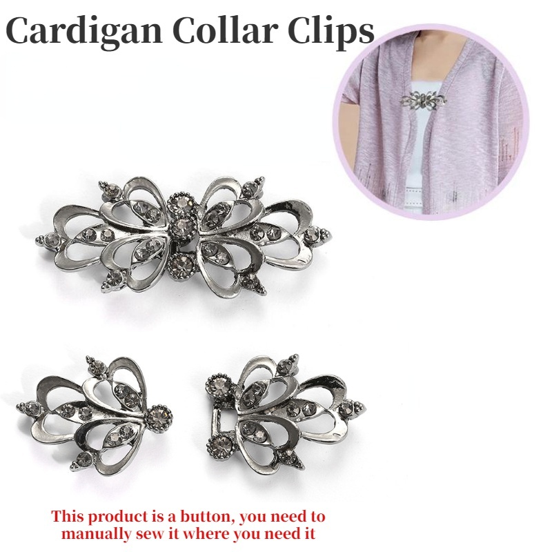 Brooches Retro Sweater Shawl Clips Women Cape Shirt Cardigan Duck Clip  Rhinestones Blouse Metal Buckle Clothing Decoration From Briancook, $10.97