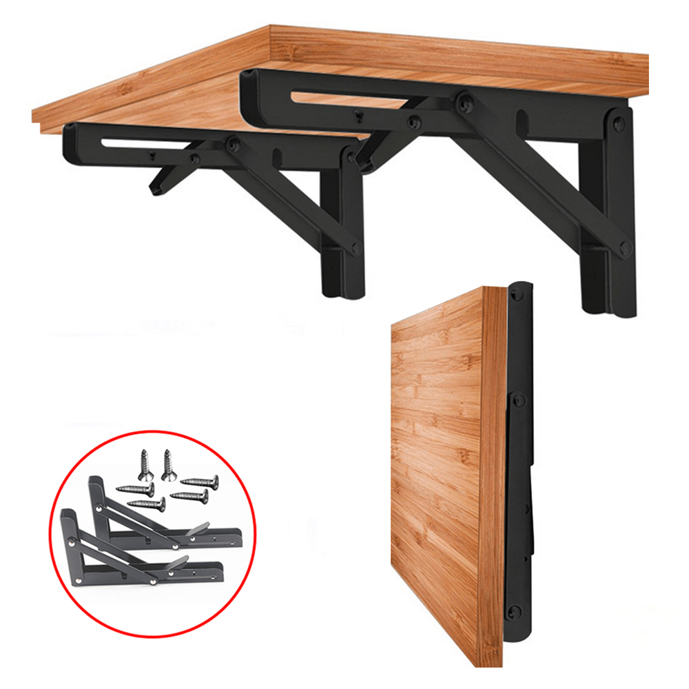 Mesa plegable montada en la pared, estante de almacenamiento flotante, mesa  de comedor de hojas caídas, escritorio pequeño de madera para oficina
