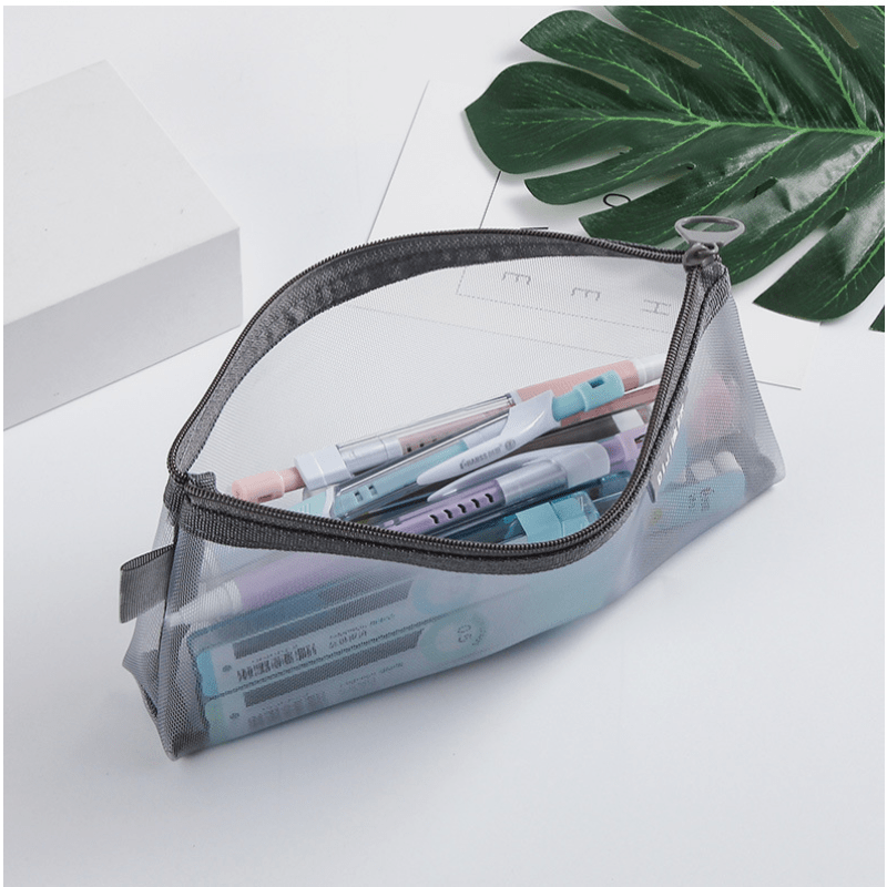 1pc Clear Pencil Bag