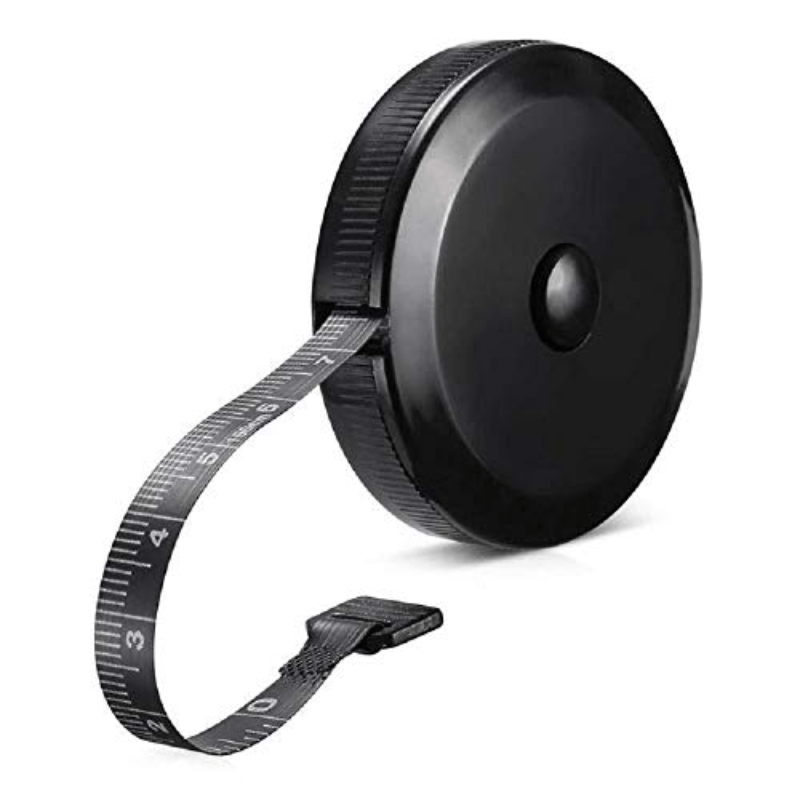 One Roll Of Tape Measure Tailor Garment Fabric And Cloth Double Sided  Retractable Measuring Tape Soft Waist Measuring Tape Body Measurement,  Black - Temu South Korea