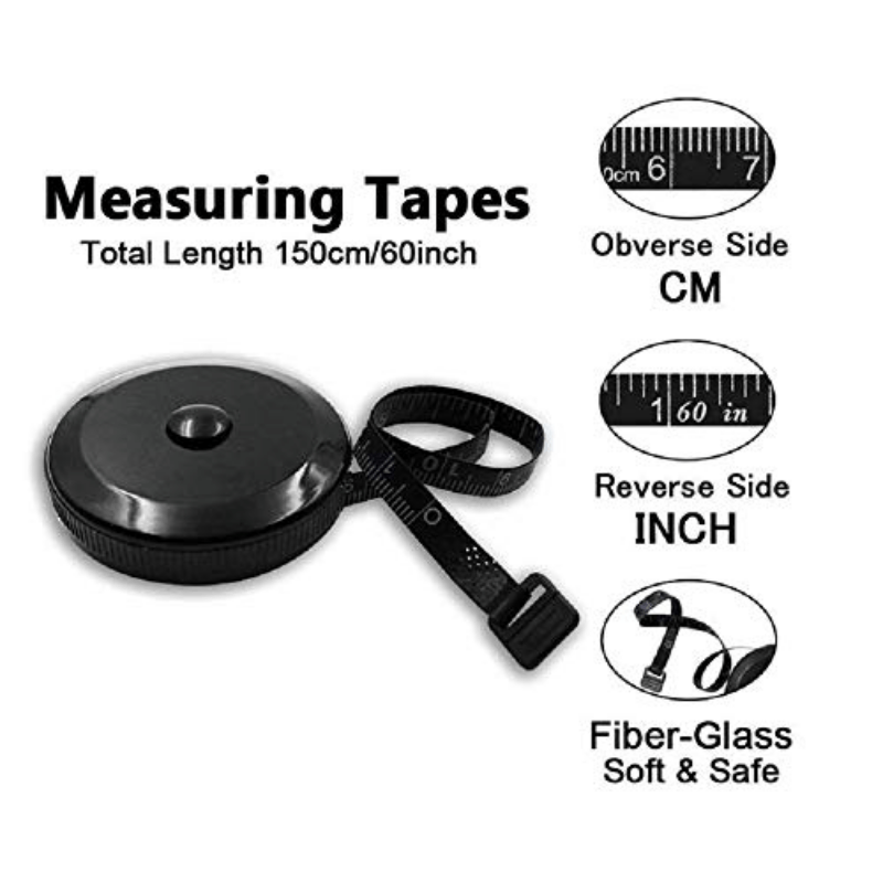3 Pieces Sewing Tape Measure, 1.5m Sewing Tape Measure Retractable Soft  Sewing Tape Measure for