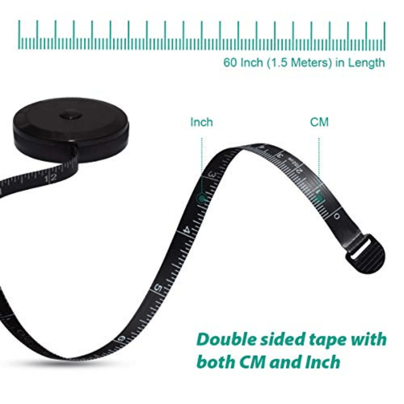 Tape Measure, Measuring Tape for Body Measurements Retractable, Sewing  Tailor Craft Cloth Fabric, Flexible Small Pocket Size, 60inch 1.5 Meter