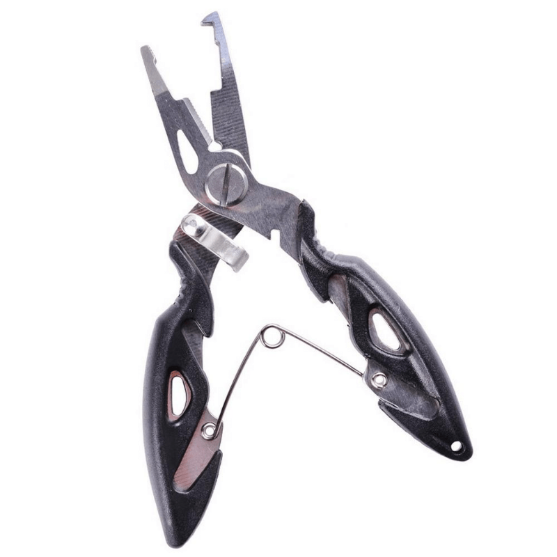 Stainless Steel Fishing Pliers Line Cutter Split Ring Hook Remover