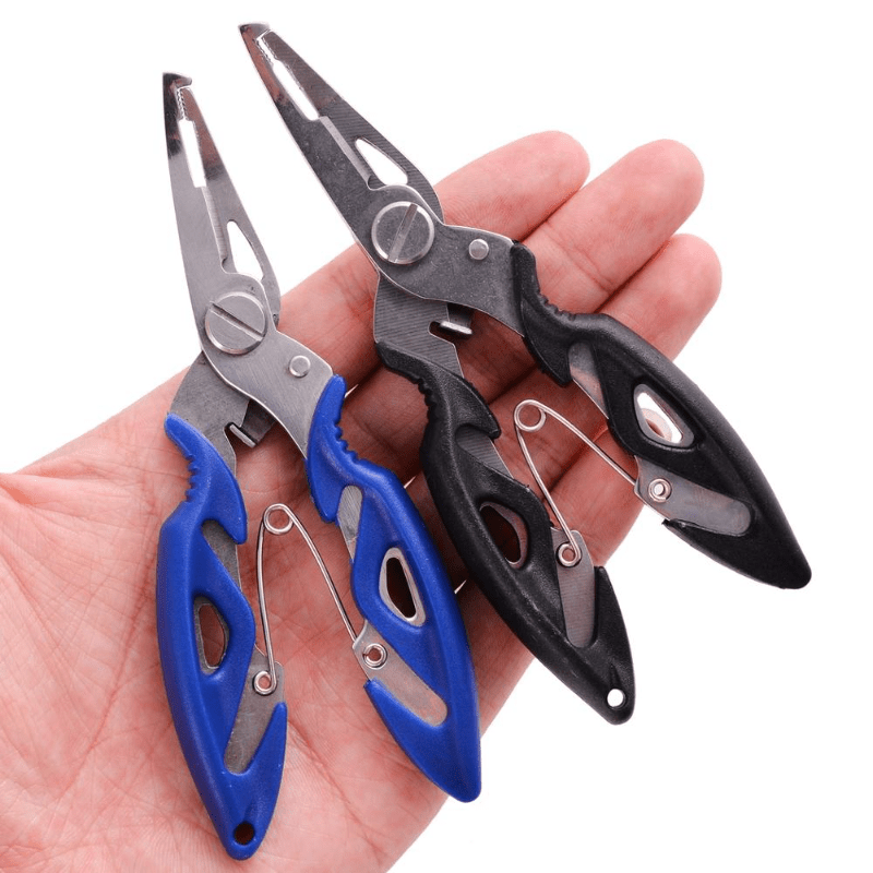 Ultimate Fishing Tool: Multifunctional Plier Scissor with Braid Line  Cutter, Hook Remover, and Lure Cutter - Essential Tackle for Anglers